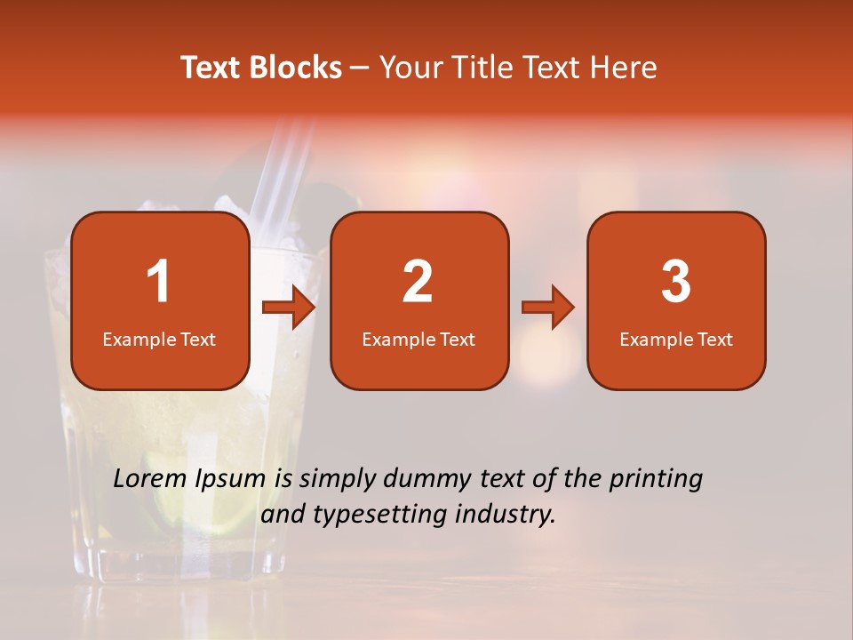 Cocktails PowerPoint Template