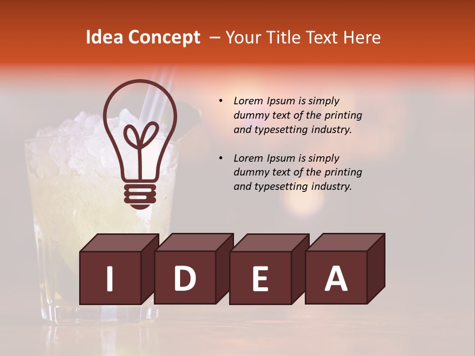 Cocktails PowerPoint Template