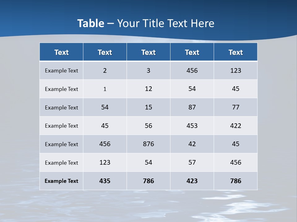 Serenity (Sleep Music) PowerPoint Template