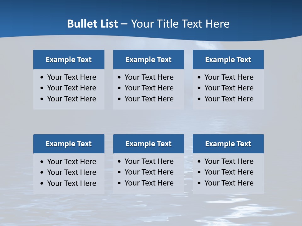 Serenity (Sleep Music) PowerPoint Template