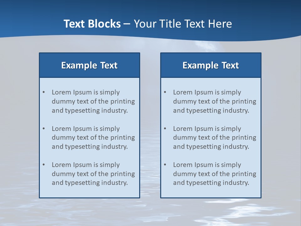 Serenity (Sleep Music) PowerPoint Template