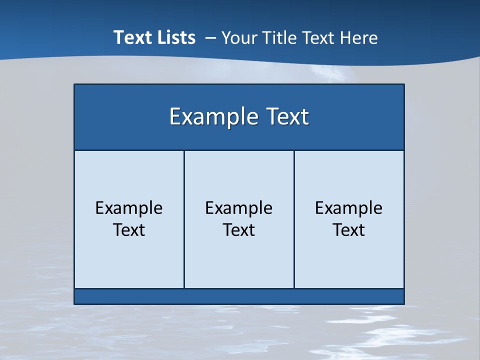 Serenity (Sleep Music) PowerPoint Template