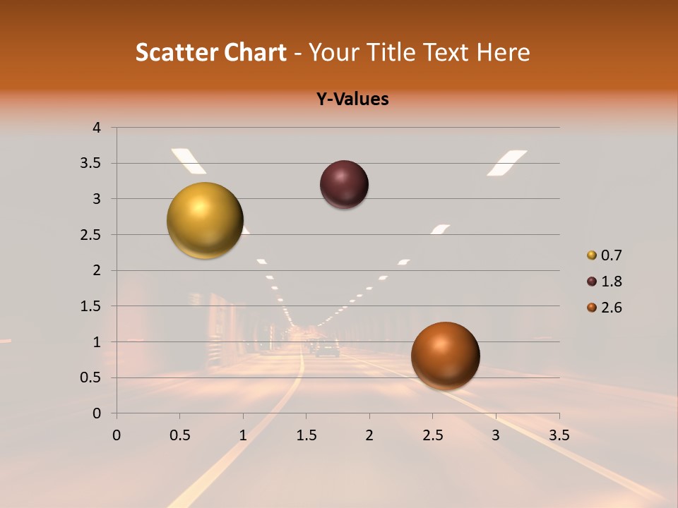 Blur Road Automobile PowerPoint Template