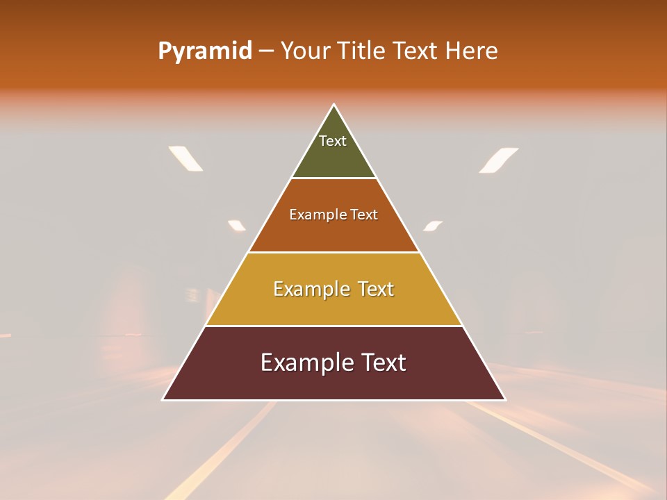 Blur Road Automobile PowerPoint Template