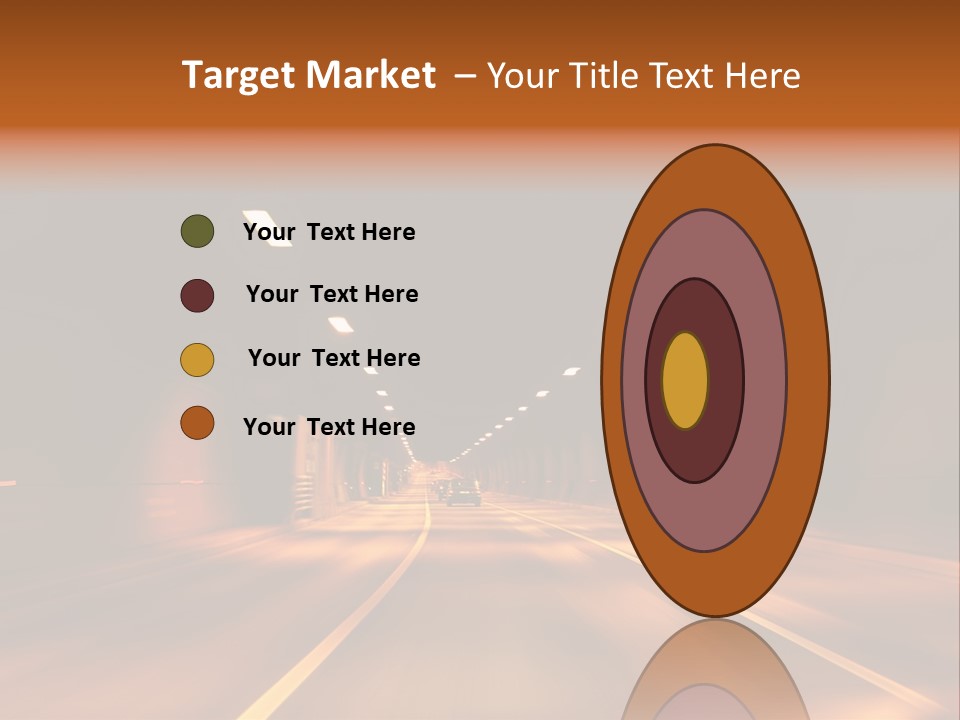 Blur Road Automobile PowerPoint Template