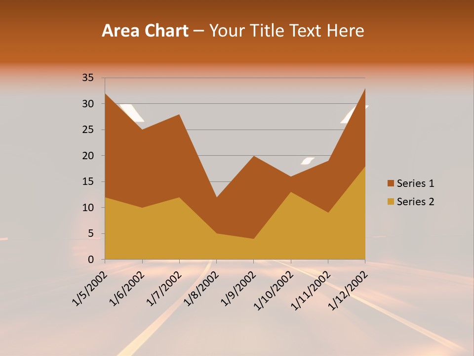 Blur Road Automobile PowerPoint Template