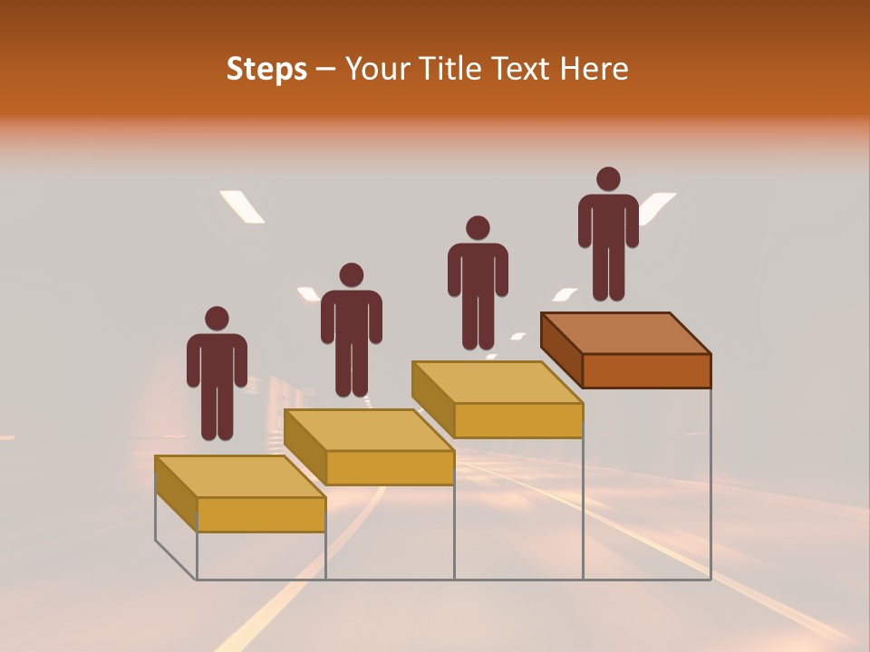 Blur Road Automobile PowerPoint Template