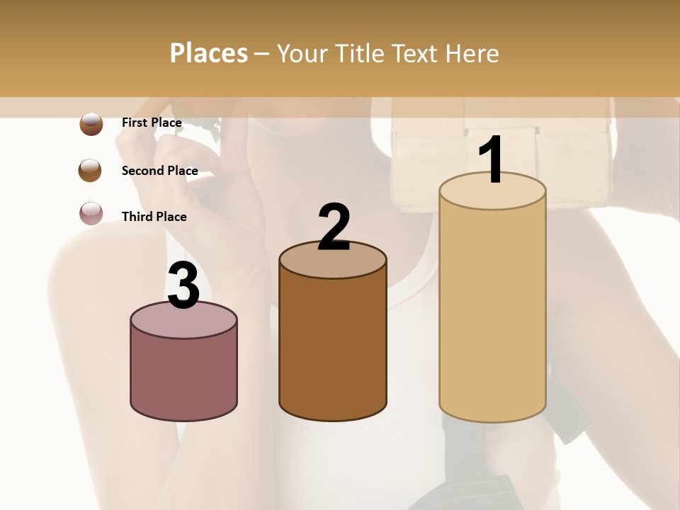 Braces White Hold PowerPoint Template