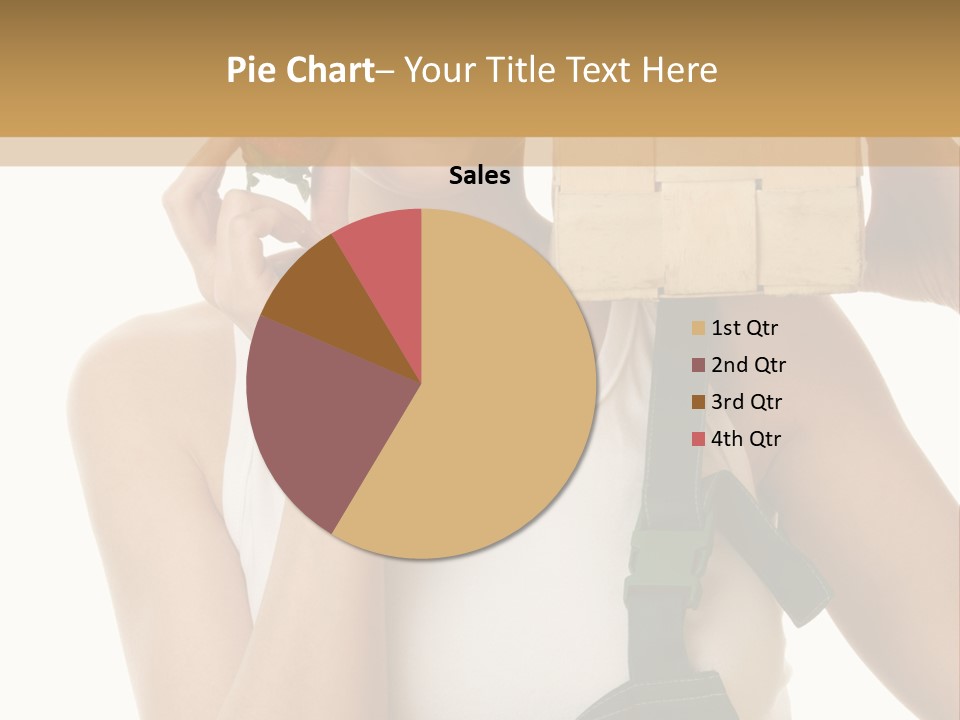 Braces White Hold PowerPoint Template