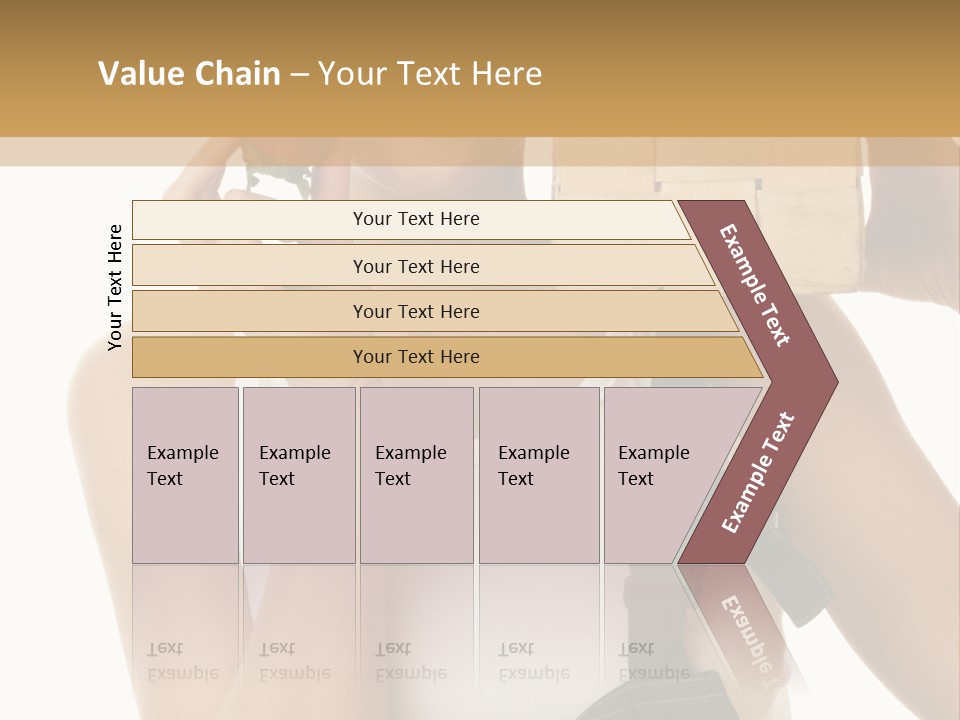 Braces White Hold PowerPoint Template