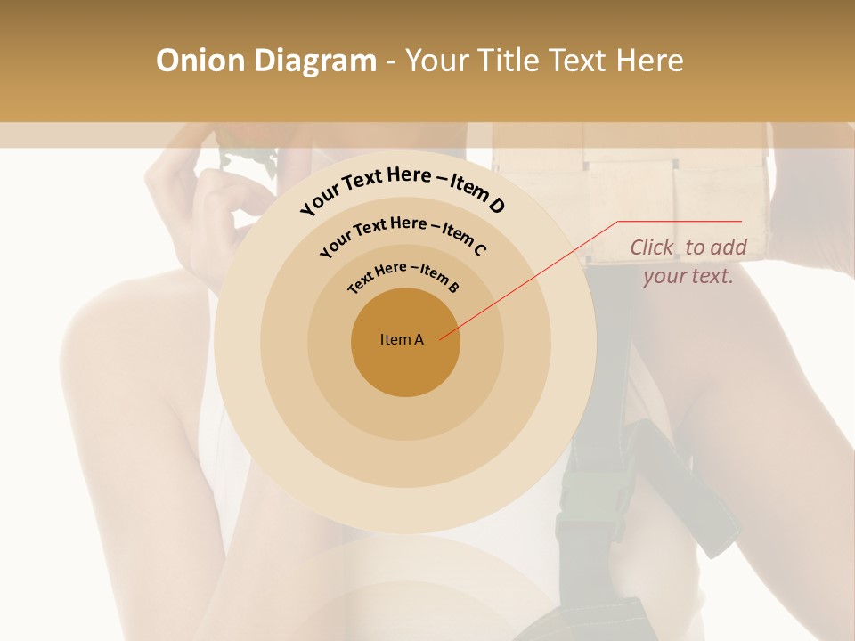 Braces White Hold PowerPoint Template