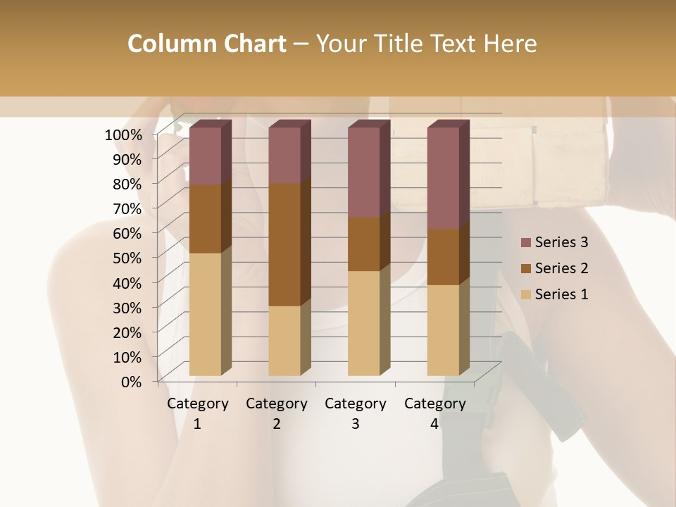 Braces White Hold PowerPoint Template