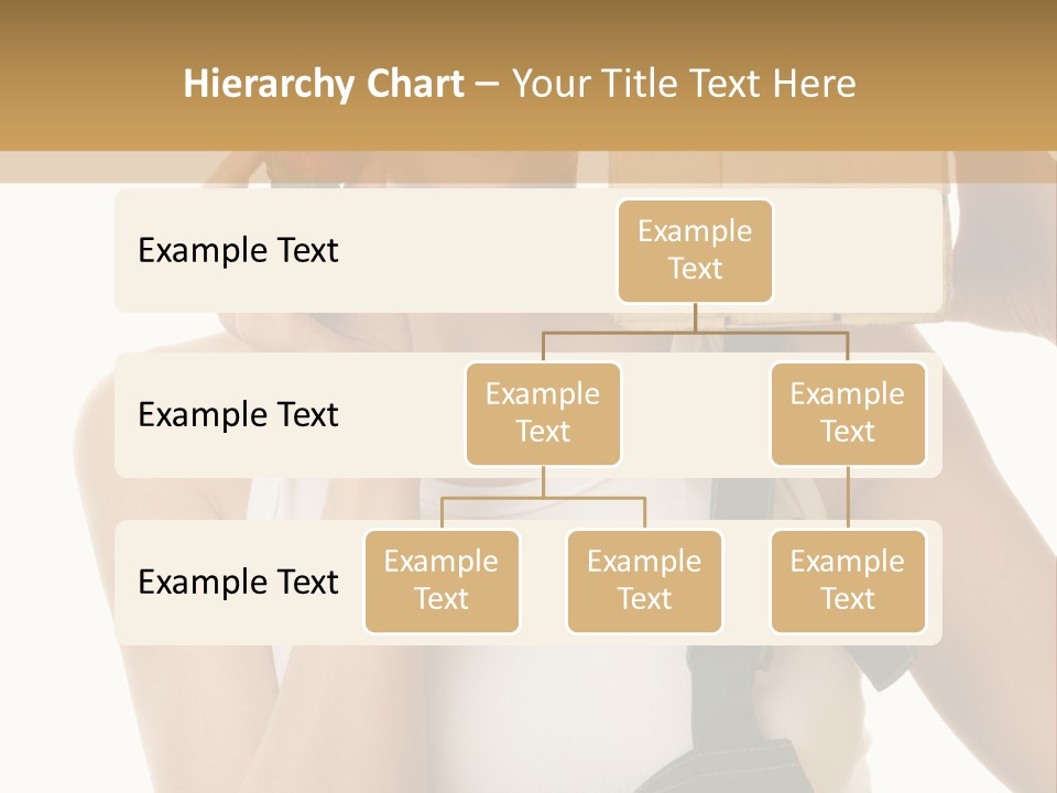 Braces White Hold PowerPoint Template