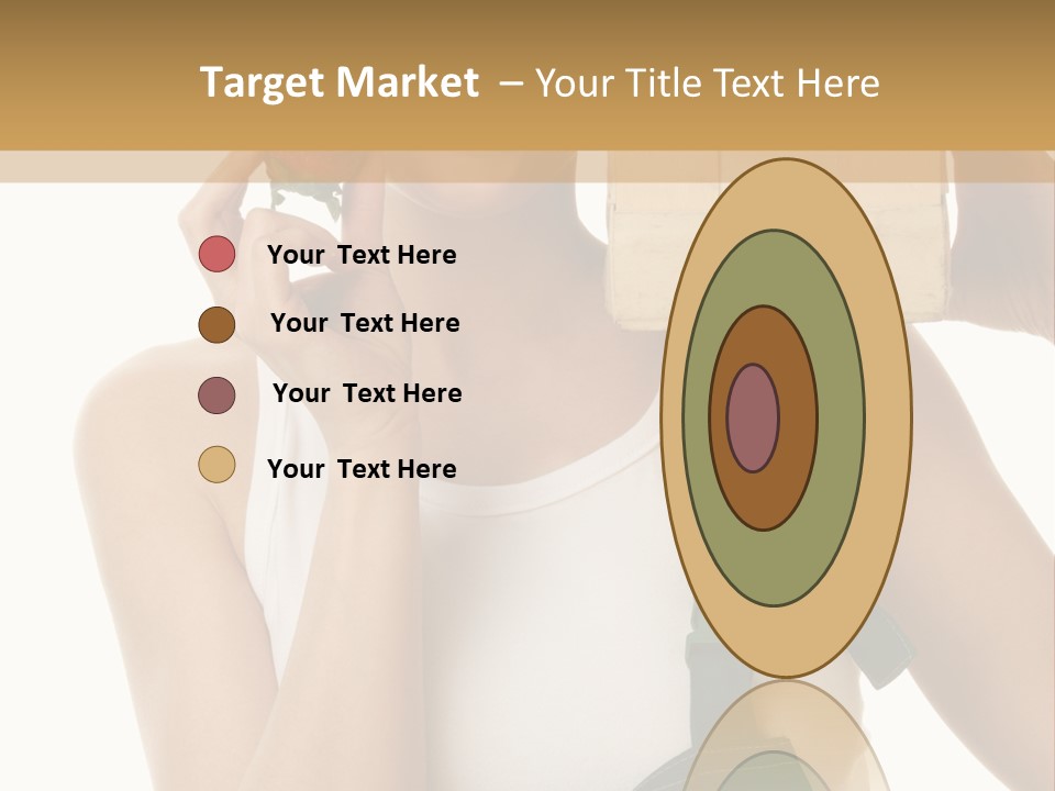 Braces White Hold PowerPoint Template