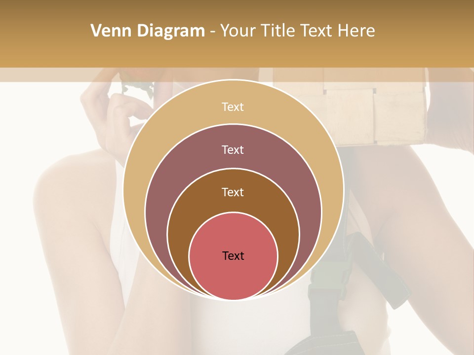 Braces White Hold PowerPoint Template
