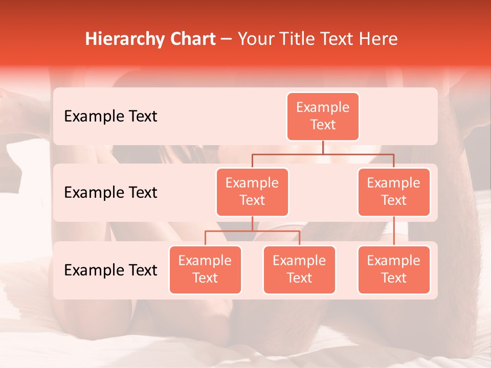 Girl And Boy In Bed PowerPoint Template