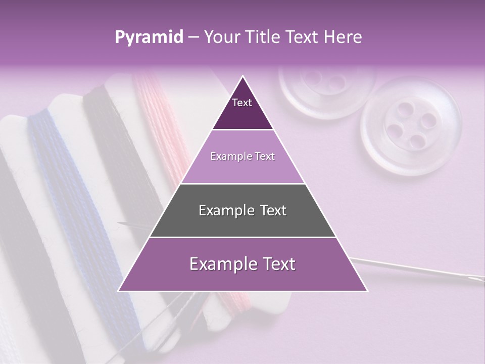 Sewing Cotton String PowerPoint Template