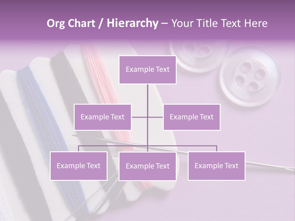 Sewing Cotton String PowerPoint Template