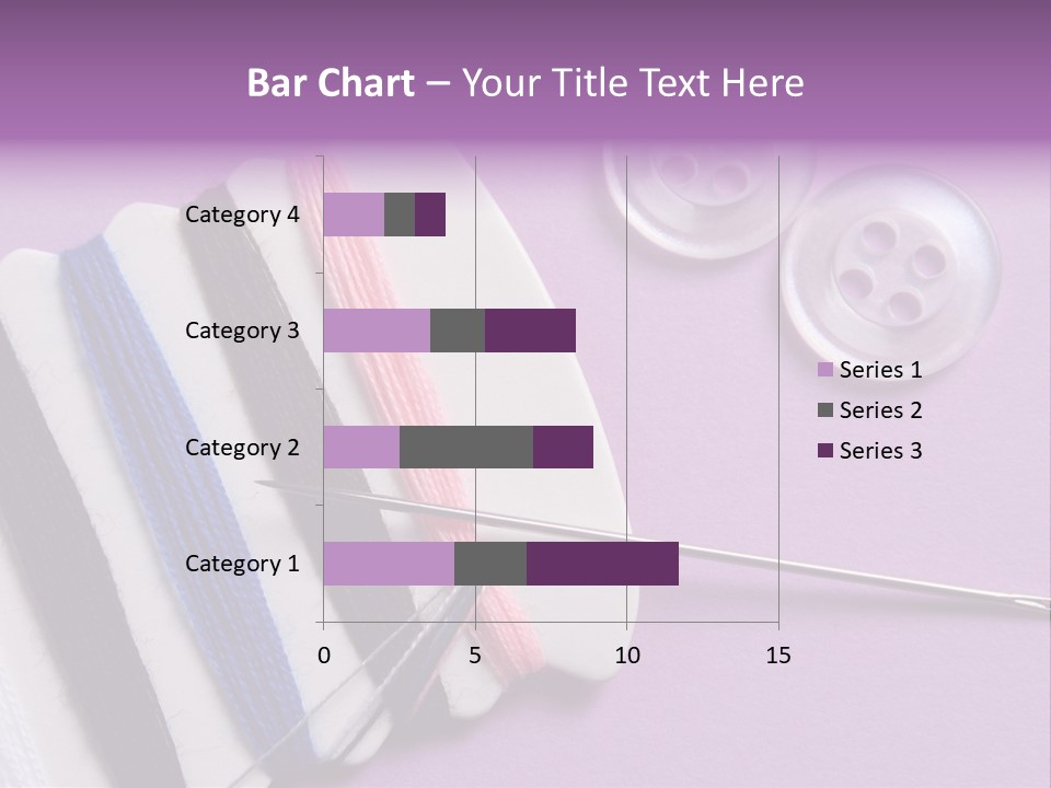 Sewing Cotton String PowerPoint Template