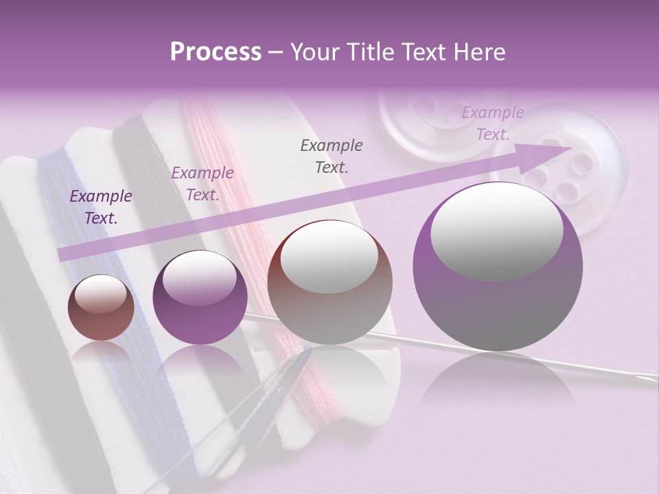 Sewing Cotton String PowerPoint Template