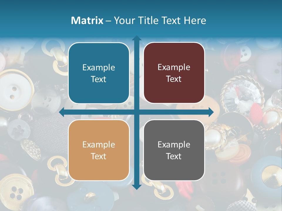 Sewing Items PowerPoint Template