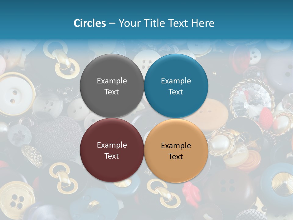 Sewing Items PowerPoint Template