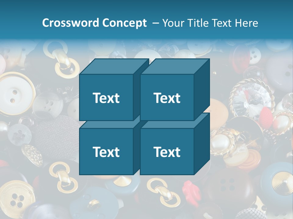 Sewing Items PowerPoint Template