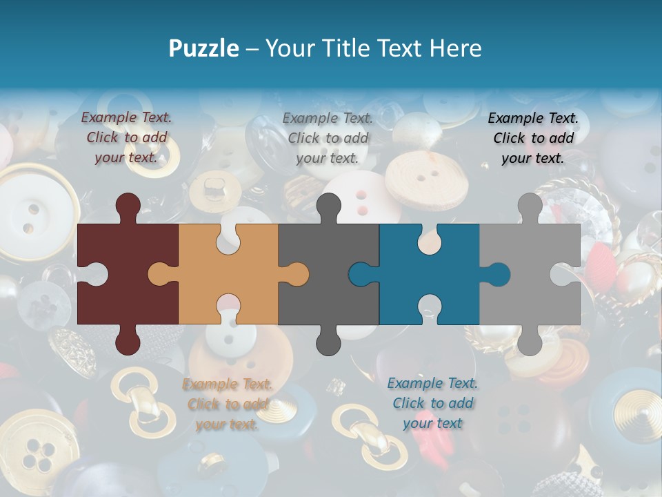 Sewing Items PowerPoint Template