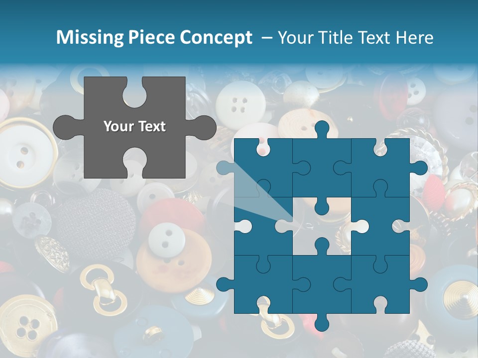 Sewing Items PowerPoint Template