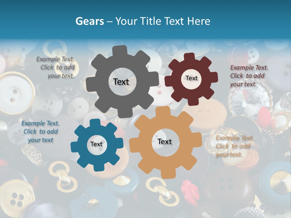 Sewing Items PowerPoint Template