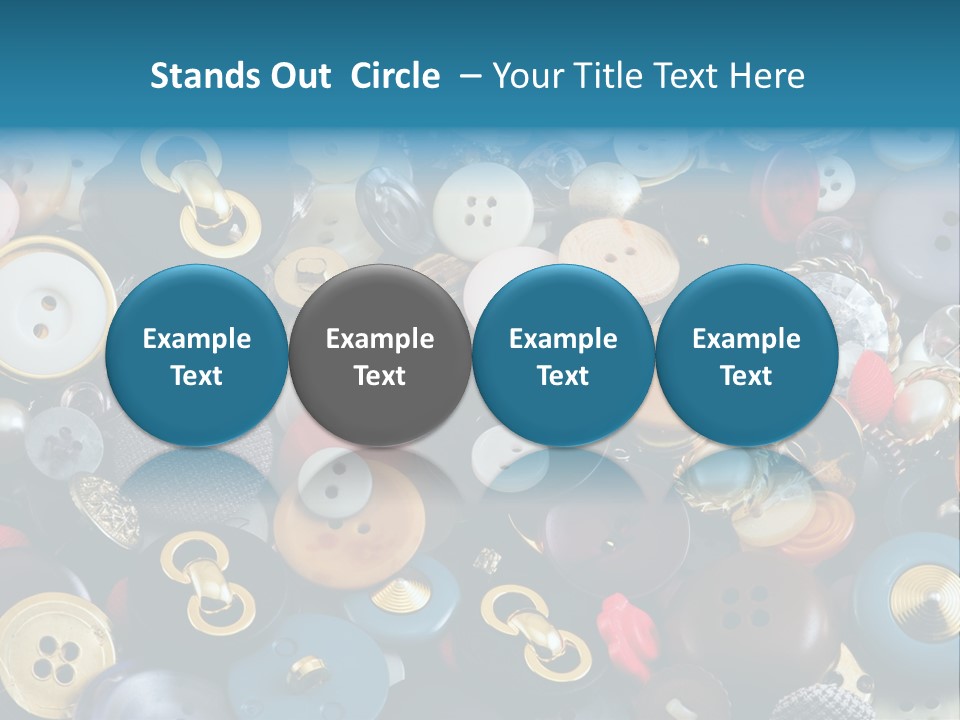 Sewing Items PowerPoint Template