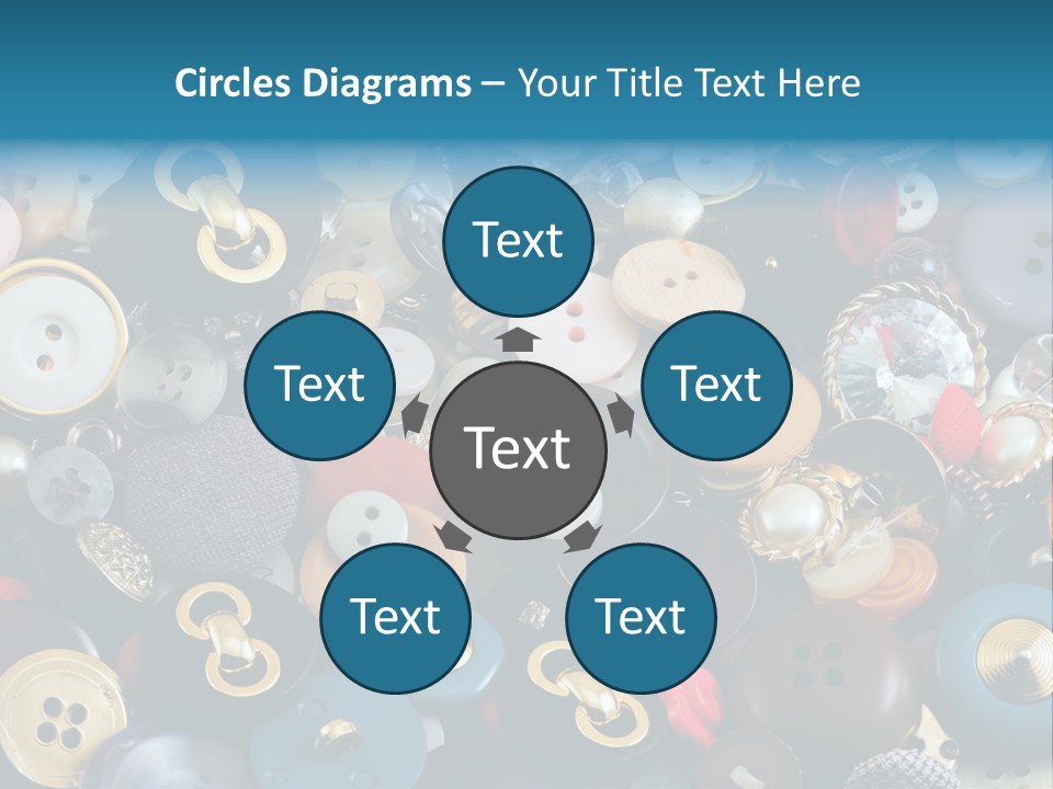 Sewing Items PowerPoint Template