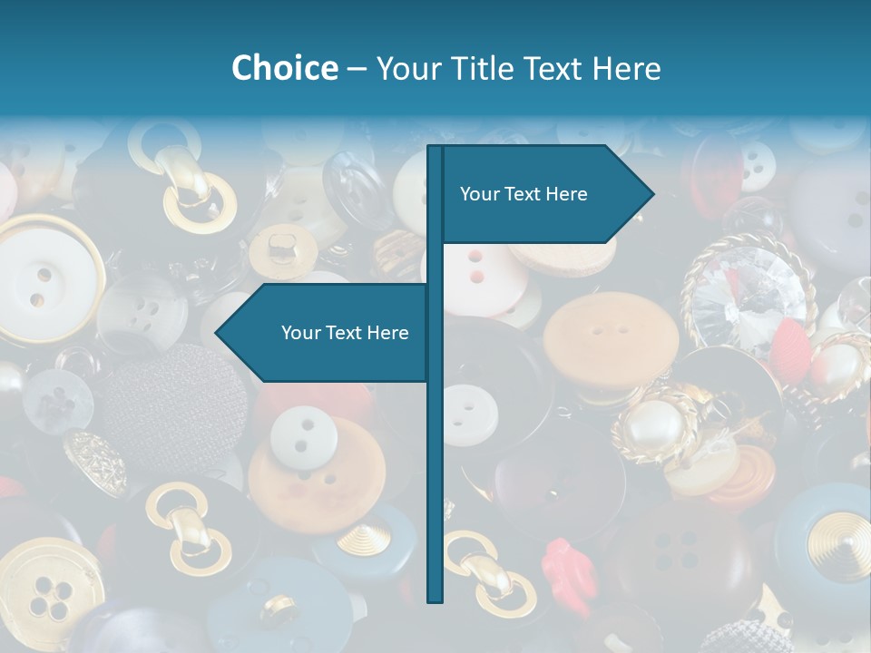 Sewing Items PowerPoint Template