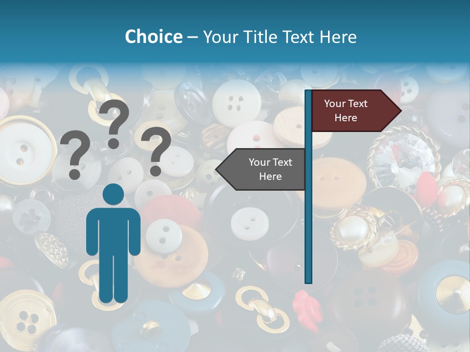 Sewing Items PowerPoint Template