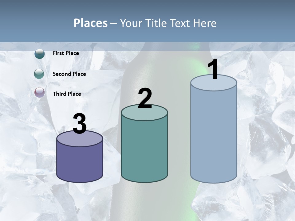 Beer On Ice PowerPoint Template