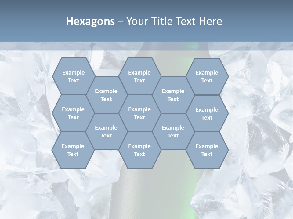 Beer On Ice PowerPoint Template