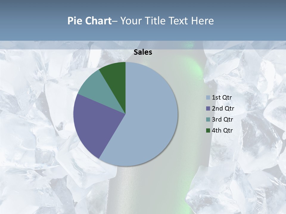 Beer On Ice PowerPoint Template
