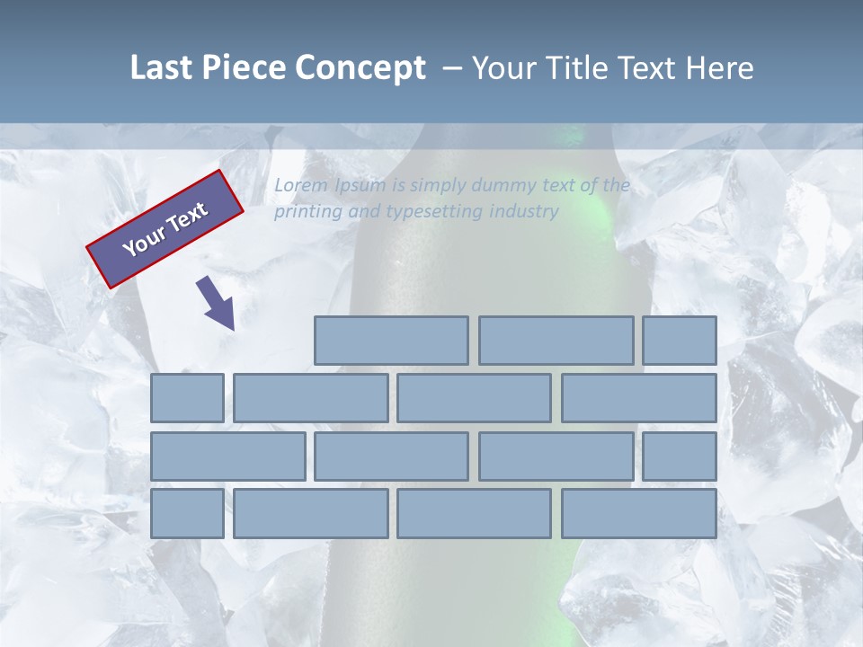 Beer On Ice PowerPoint Template