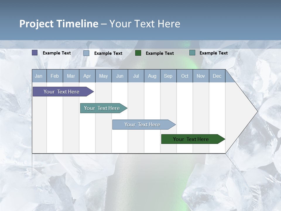 Beer On Ice PowerPoint Template