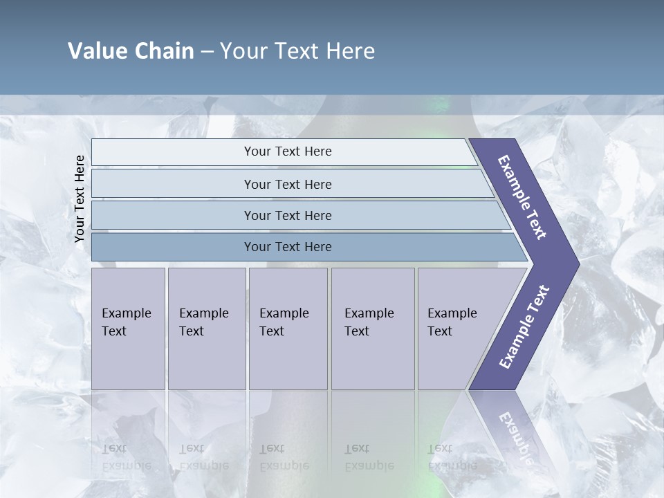Beer On Ice PowerPoint Template