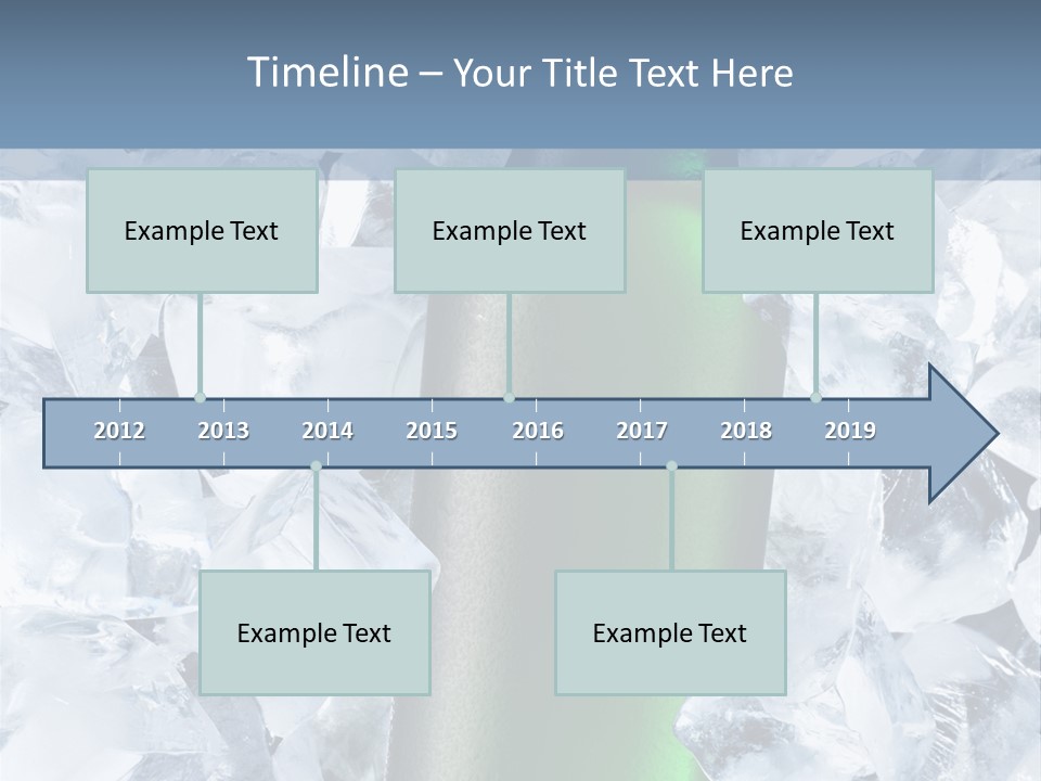 Beer On Ice PowerPoint Template