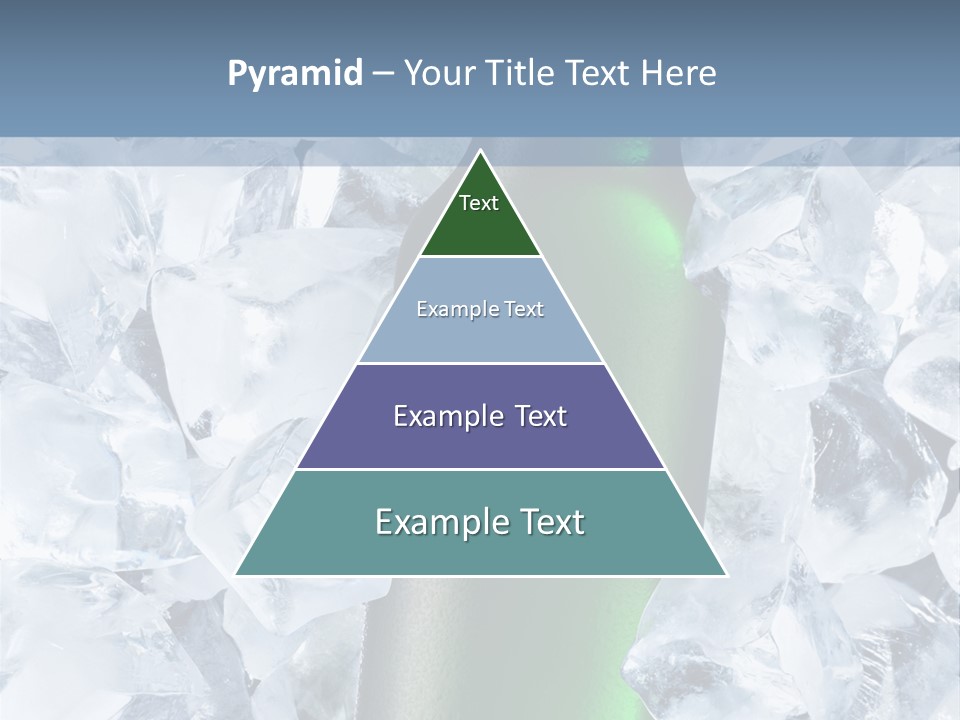 Beer On Ice PowerPoint Template