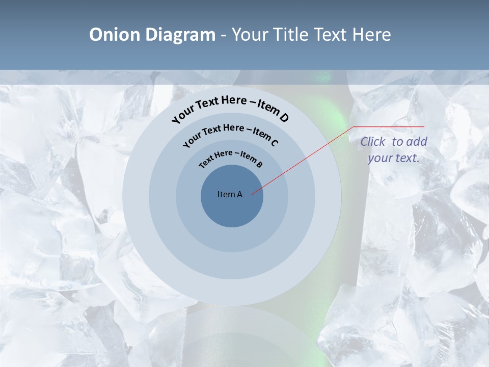Beer On Ice PowerPoint Template