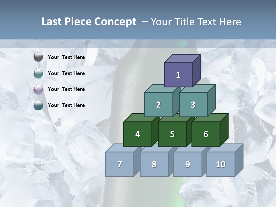 Beer On Ice PowerPoint Template