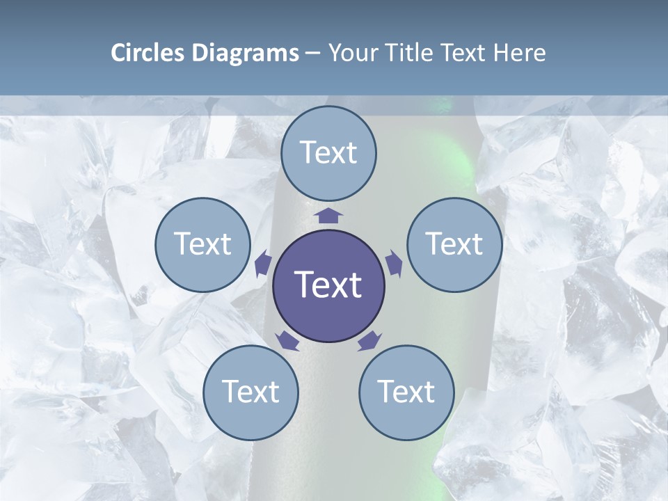 Beer On Ice PowerPoint Template