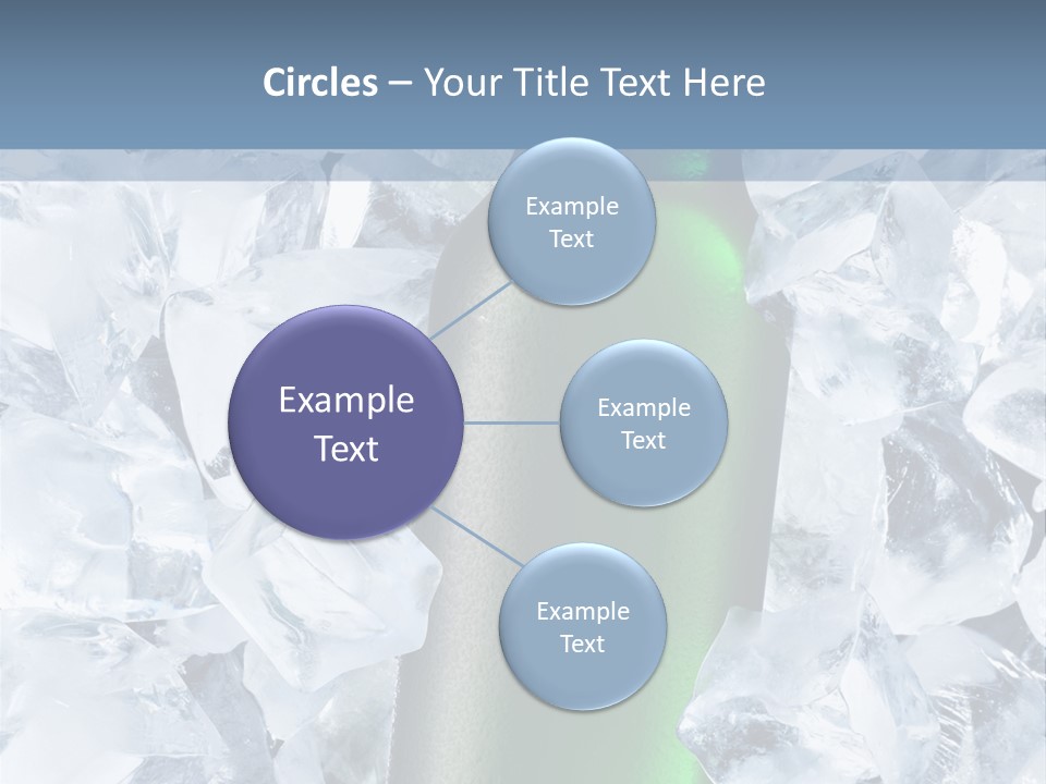 Beer On Ice PowerPoint Template