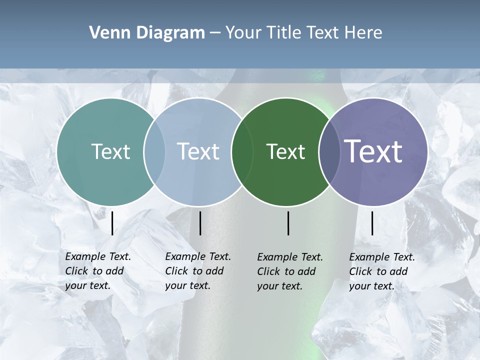 Beer On Ice PowerPoint Template