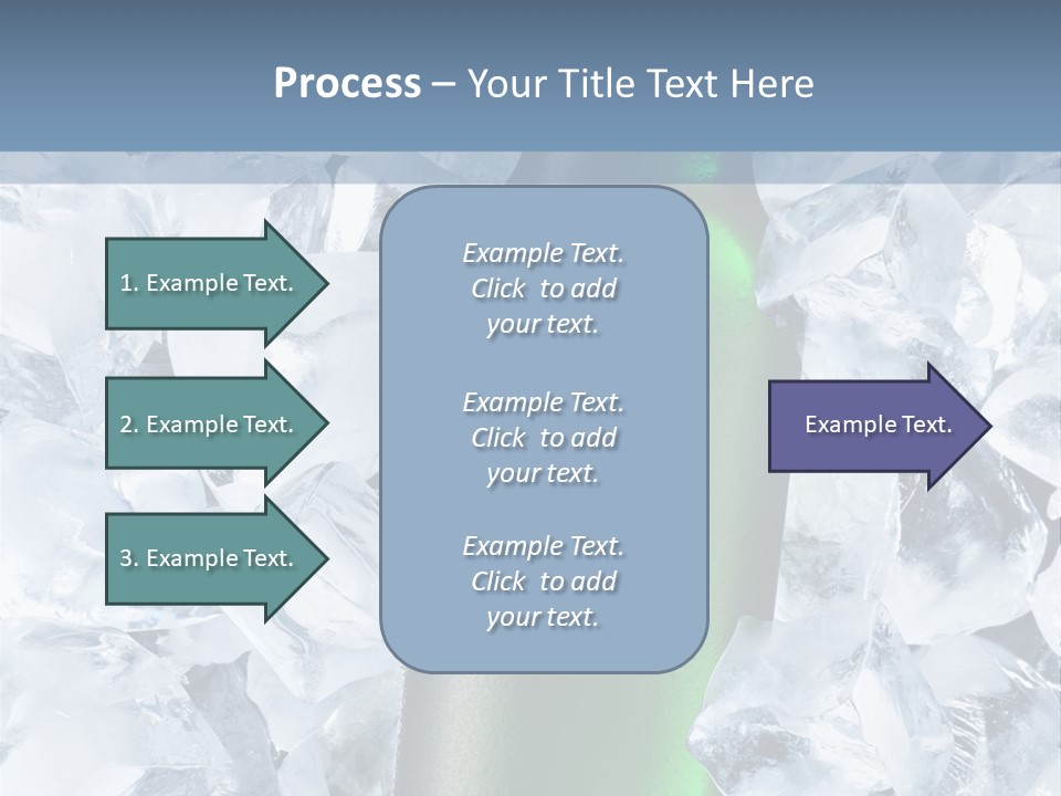 Beer On Ice PowerPoint Template