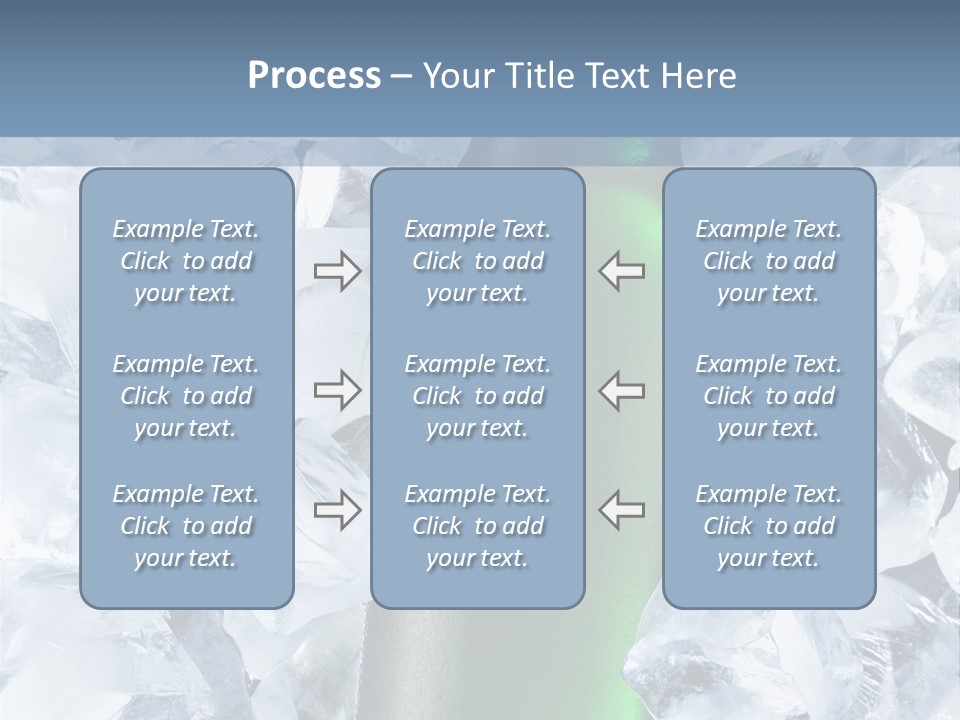 Beer On Ice PowerPoint Template