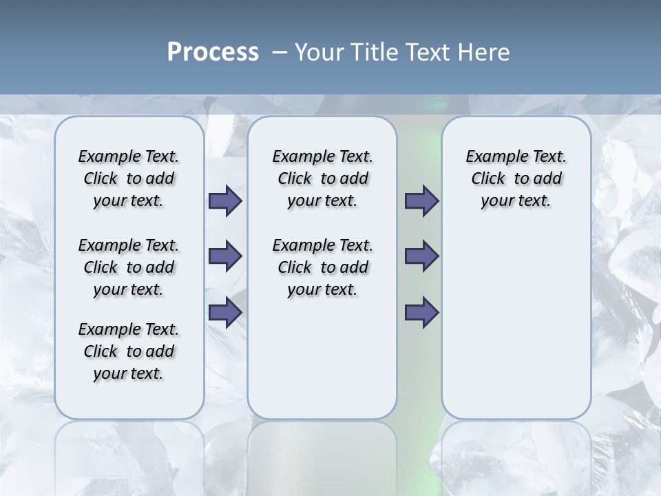 Beer On Ice PowerPoint Template